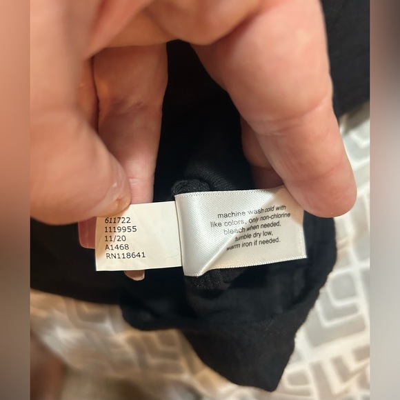 NWT-Lane Bryant Black w/ White stitching- size 14 - Picture 8 of 9